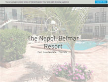 Tablet Screenshot of napolibelmar.com